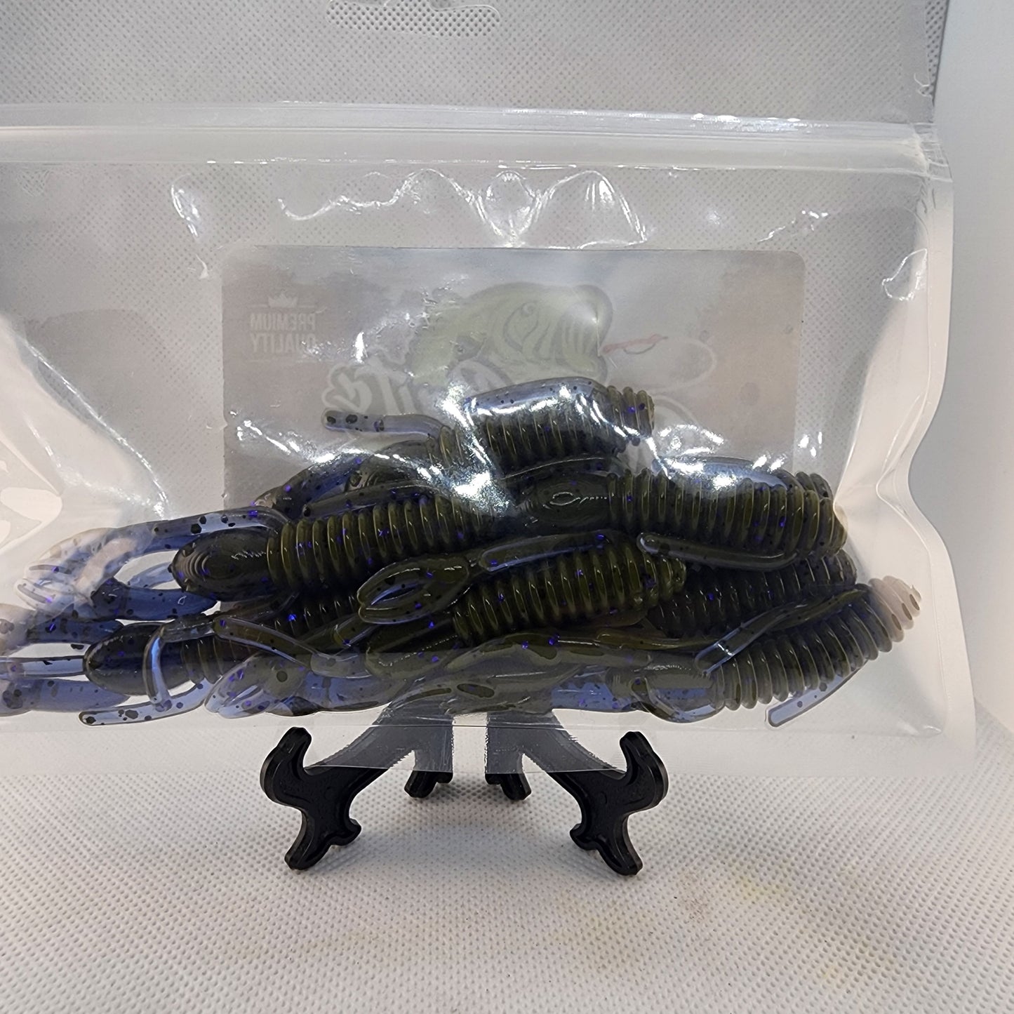 Brac's Baits Toxic Bayou Series - Stick Baits, Punch Bugs, Knuckle Draggers for Bass in Clear to Slightly Stained Waters