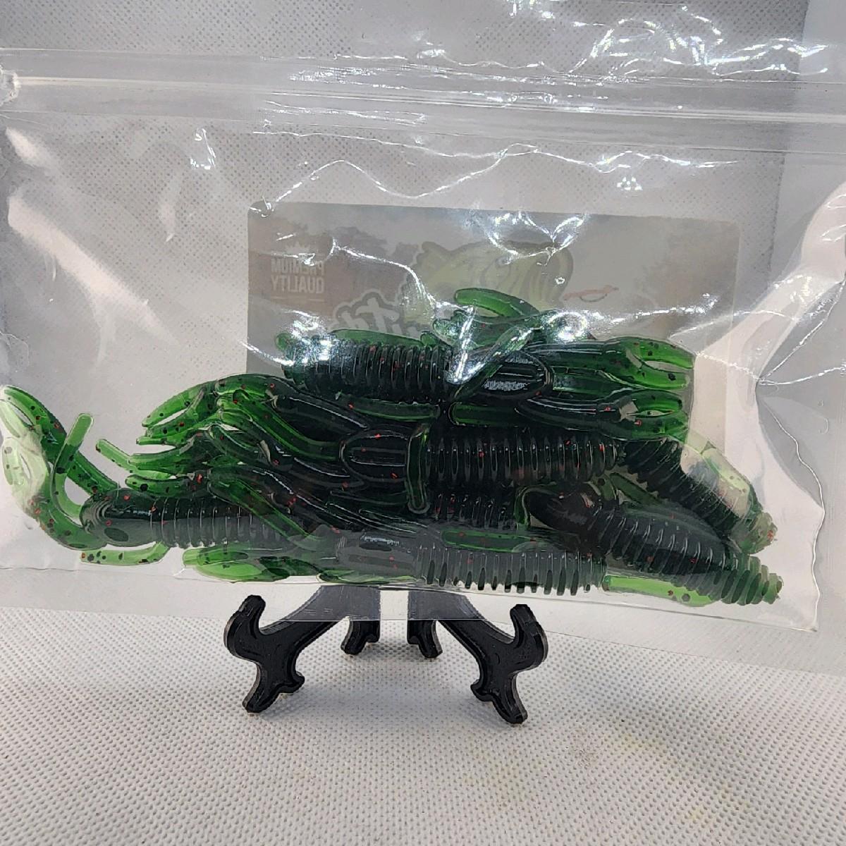 Brac's Baits Watermelon Red Series - Stick Baits, Punch Bugs, Knuckle Draggers for Bass Fishing in Clear to Slightly Stained Waters