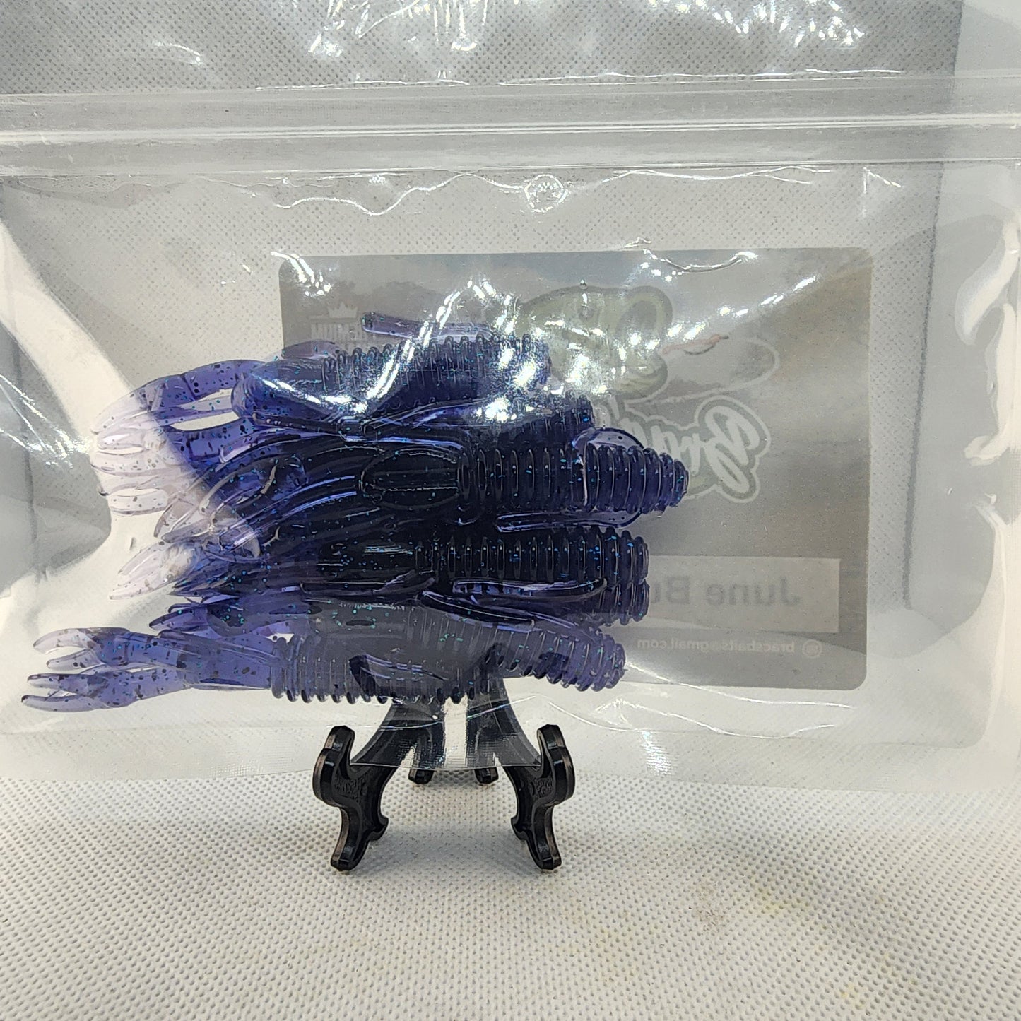 Brac's Baits JuneBug Series - 5-inch Stick Baits, 3.25-inch Punch Bugs, 4-inch Knuckle Draggers for Bass Fishing in Dark or Stained Water