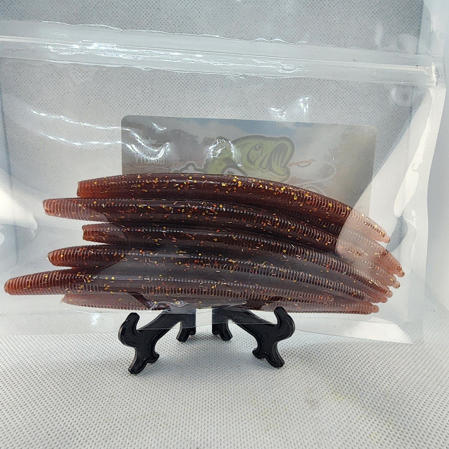 Brac's Baits RootBeer Gold Series - 5-inch Stick Baits, 3.25-inch Punch Bugs, 4-inch Knuckle Draggers for Bass Fishing in Clear Sunny Conditions