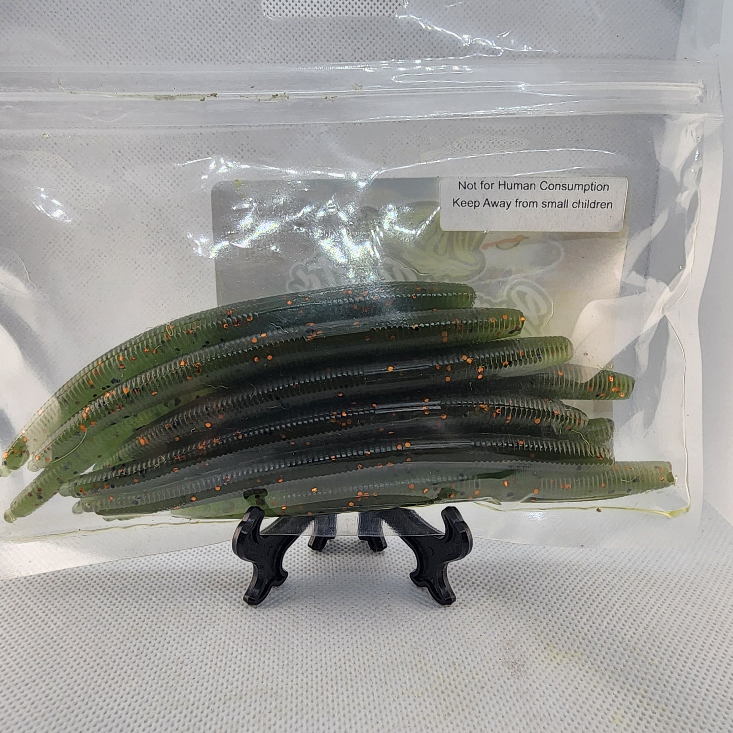 Brac's Baits Green Pumpkin Copper Series - 5-inch Stick Baits, 3.25-inch Punch Bugs, 4-inch Knuckle Draggers for Bass Fishing in Clear & Slightly Stained Water